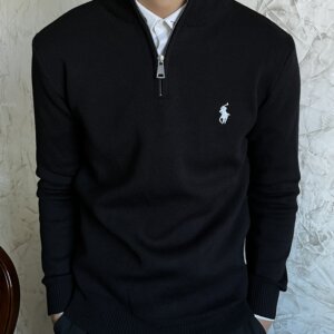Half zipper Ralph Lauren black